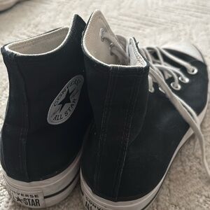 like new black platform converse!